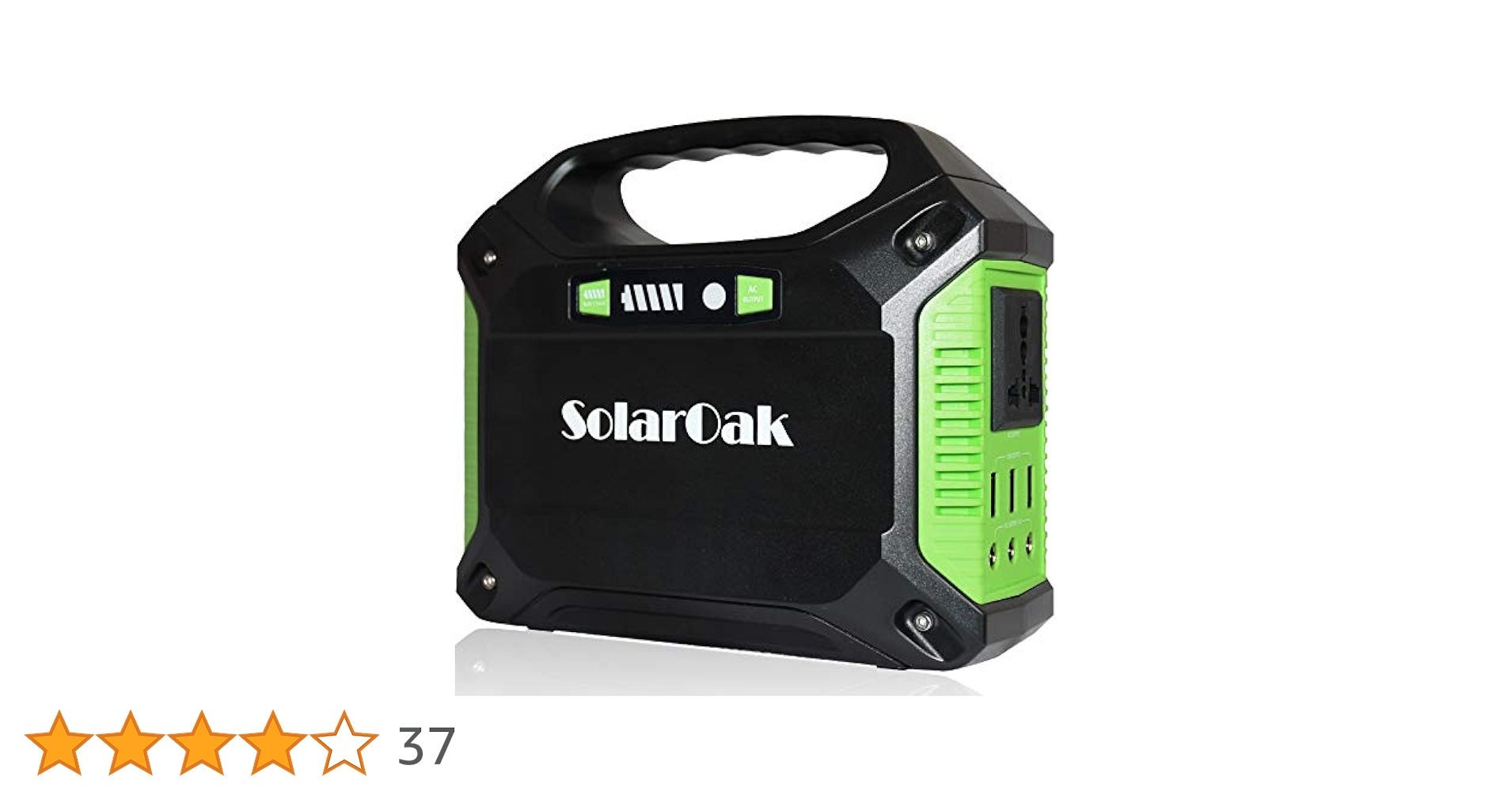 SolarOak ポータブル電源 42000mAh/155Wh　キャンプ Amazon.co.jp: ポータブル電源 家庭用蓄電池 家庭アウトドア両用